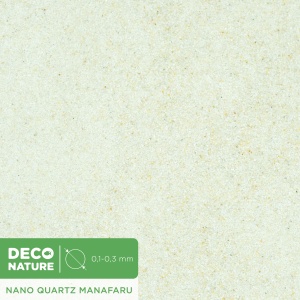 DECO NATURE NANO QUARTZ MANAFARU - Белый кварцевый песок для аквариума фракции 0.1-0,3 мм, 2,3л