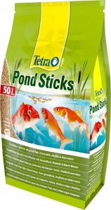 TetraPond Sticks 50 L Корм для прудовых рыб в палочках, 50 л