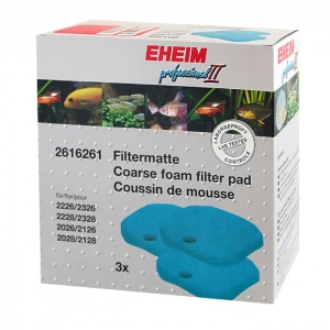 EHEIM синтепоновые губки 3 шт для фильтра professional 2